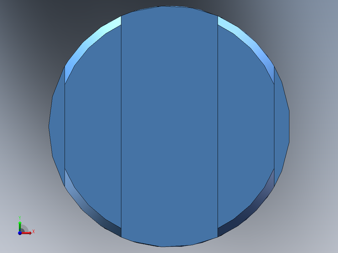 S4 直线导杆前视图