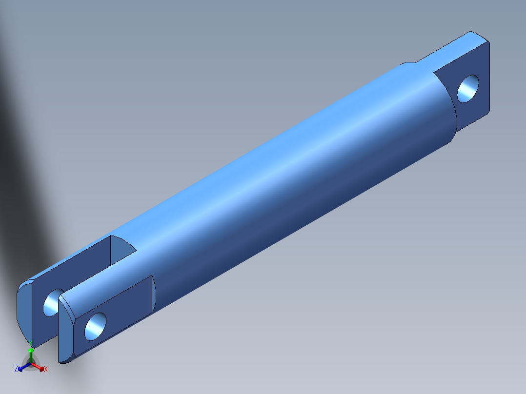 S4 直线导杆正等轴测图