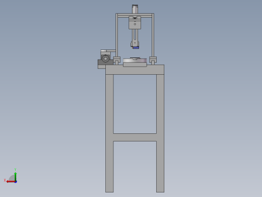 风机壳体柱塞检测机构后视缩略图