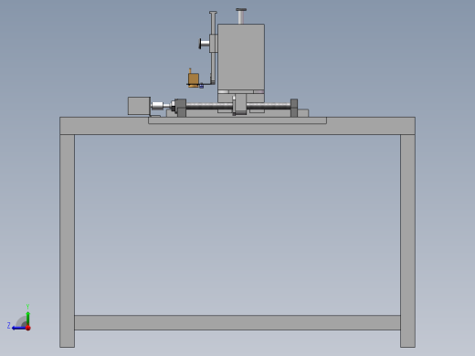 风机壳体柱塞检测机构右视缩略图