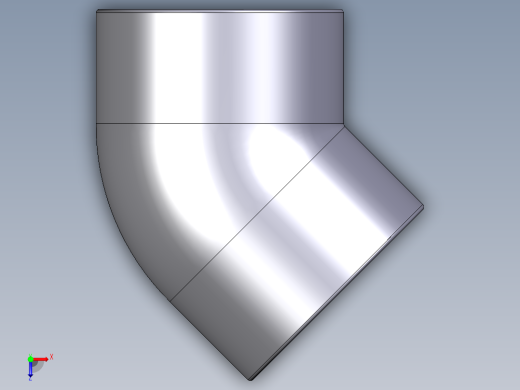 2HFV 45°肘BSP螺纹母端俯视缩略图