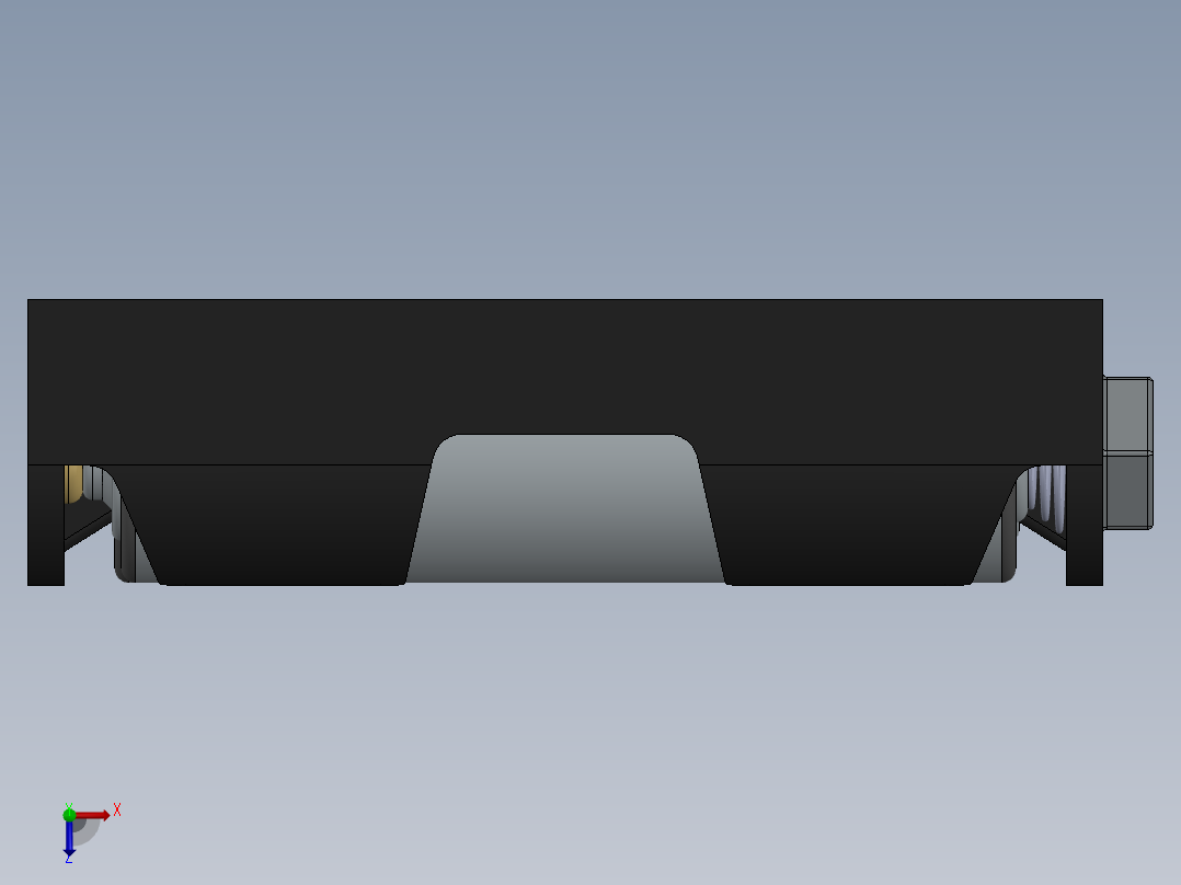 电池仓、电池(48)俯视图