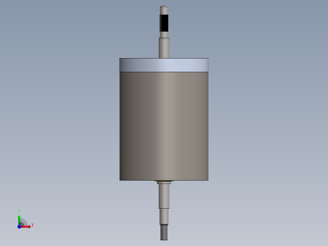 煤炭直流电机前视图
