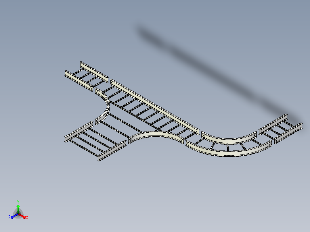 B3004434-铝电缆桥架系统