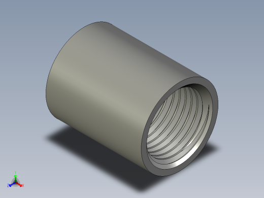 螺纹管管箍-等径直通 DN10