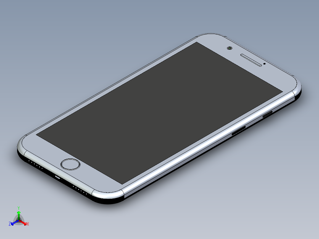 hone 7 plus 91正等轴测图