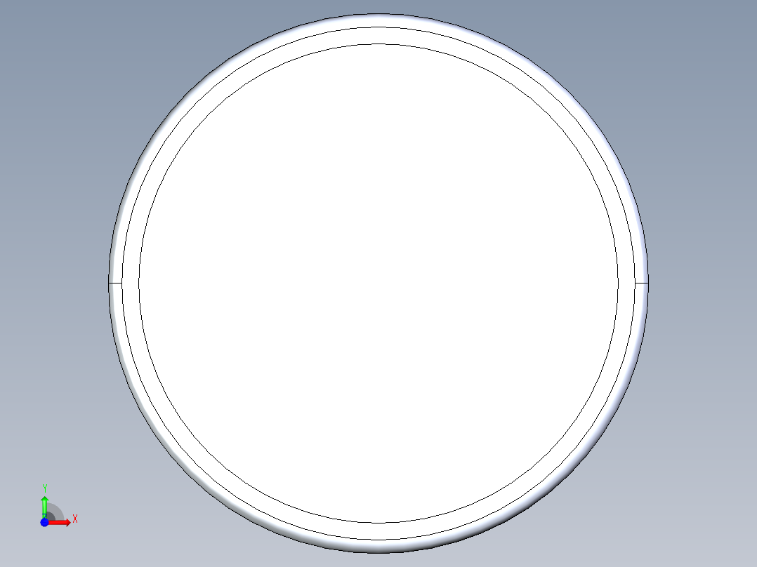 水杯注塑模具设计前视图