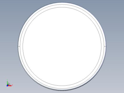 水杯注塑模具设计前视缩略图