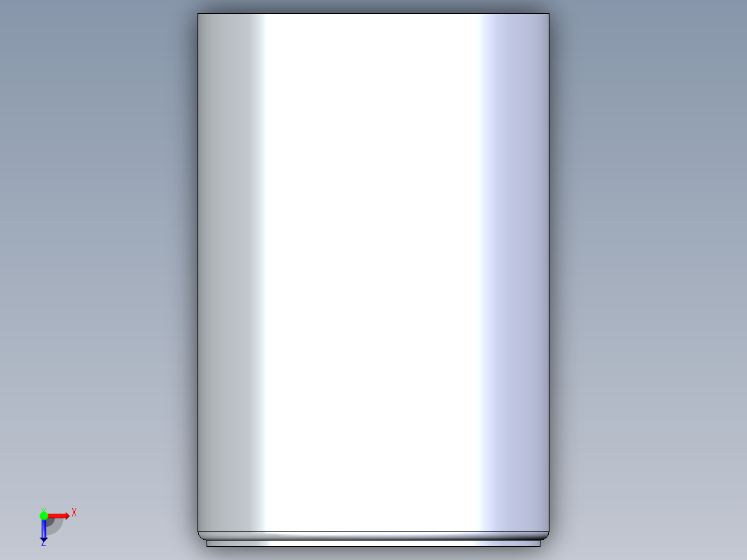 水杯注塑模具设计俯视图