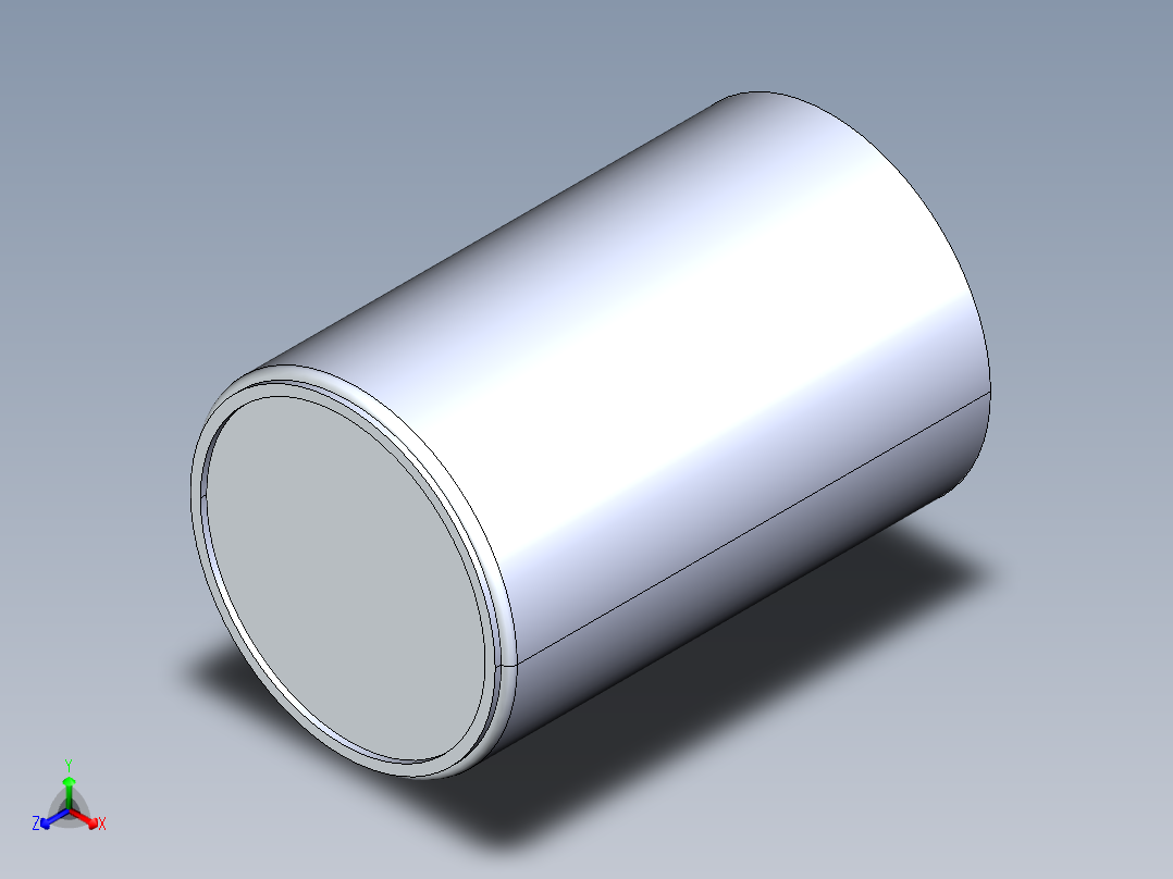 水杯注塑模具设计正等轴测图