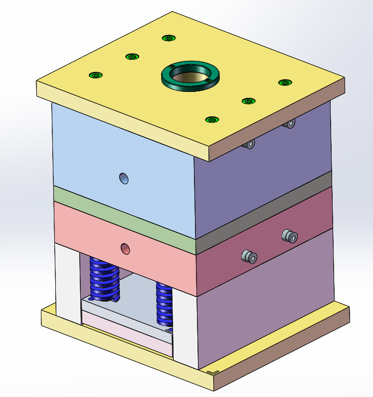 水杯注塑模具设计