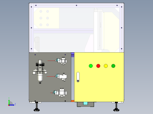 自动去毛刺设备左视缩略图