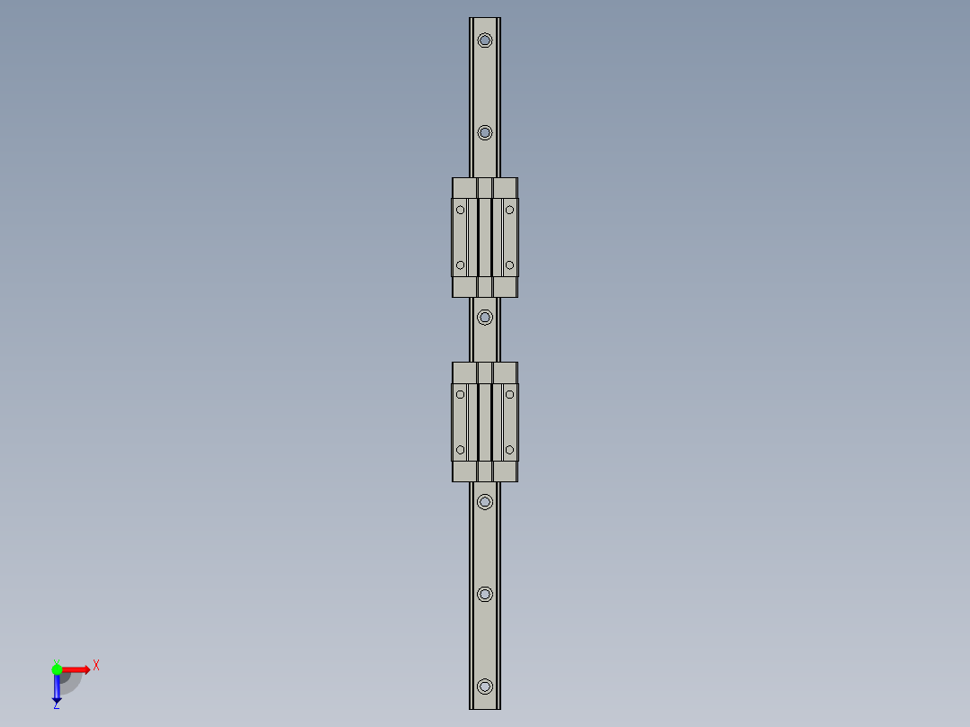 HGH20CA2-450长-HIWIN-R30俯视图