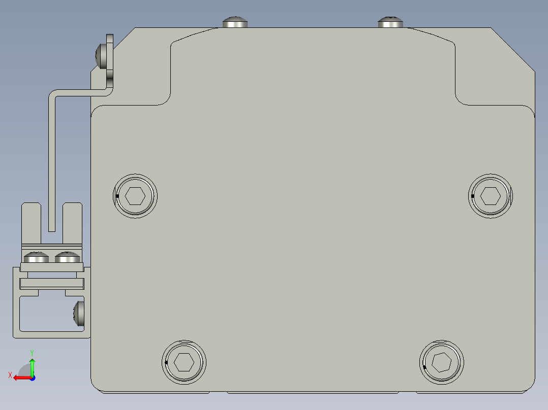 SLSJ-模组Z轴HTB100-N20-Z100-B-400W-CR3后视图