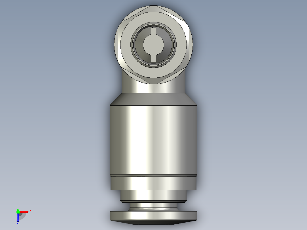 调速接头GRLA-M5-QS-4-DFESTO俯视图