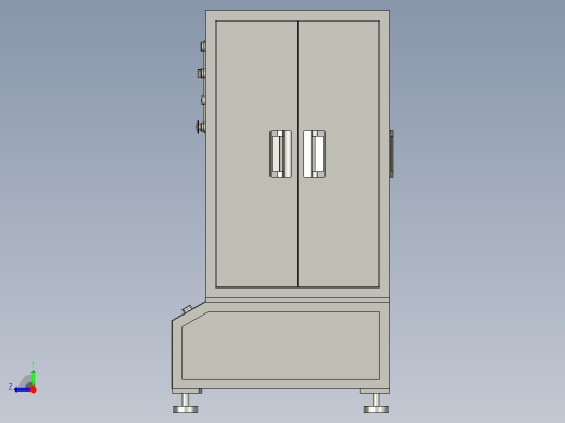 电机外壳自动检测设备用移动装置右视缩略图