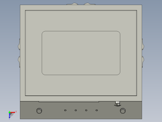 电机外壳自动检测设备用移动装置俯视缩略图