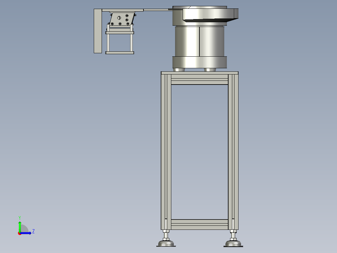 介子上料组左视图