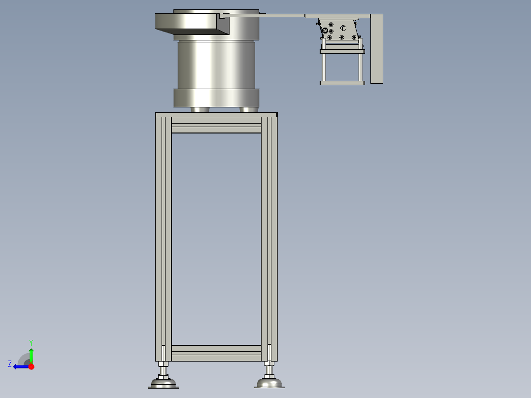介子上料组右视图