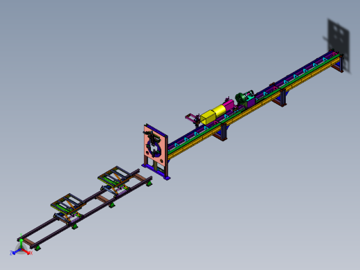 可旋转式激光切管切板一体机