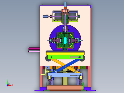 可旋转式激光切管切板一体机前视缩略图