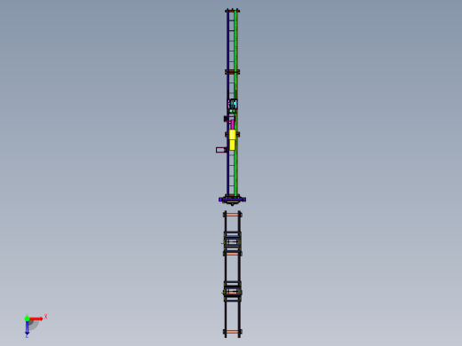 可旋转式激光切管切板一体机俯视缩略图