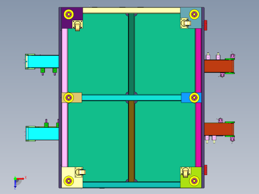 微型机械尺寸检测设备俯视缩略图