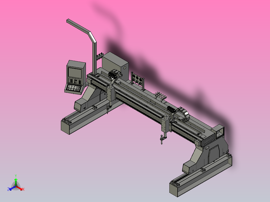 60套激光切割设备汇总主视图