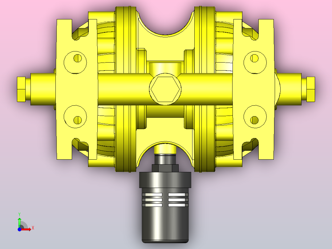 E5隔膜泵前视图