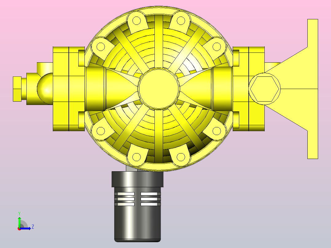E5隔膜泵左视图
