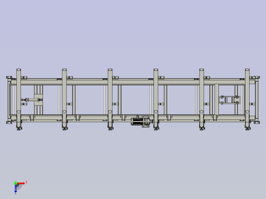 平移摆料机构俯视缩略图