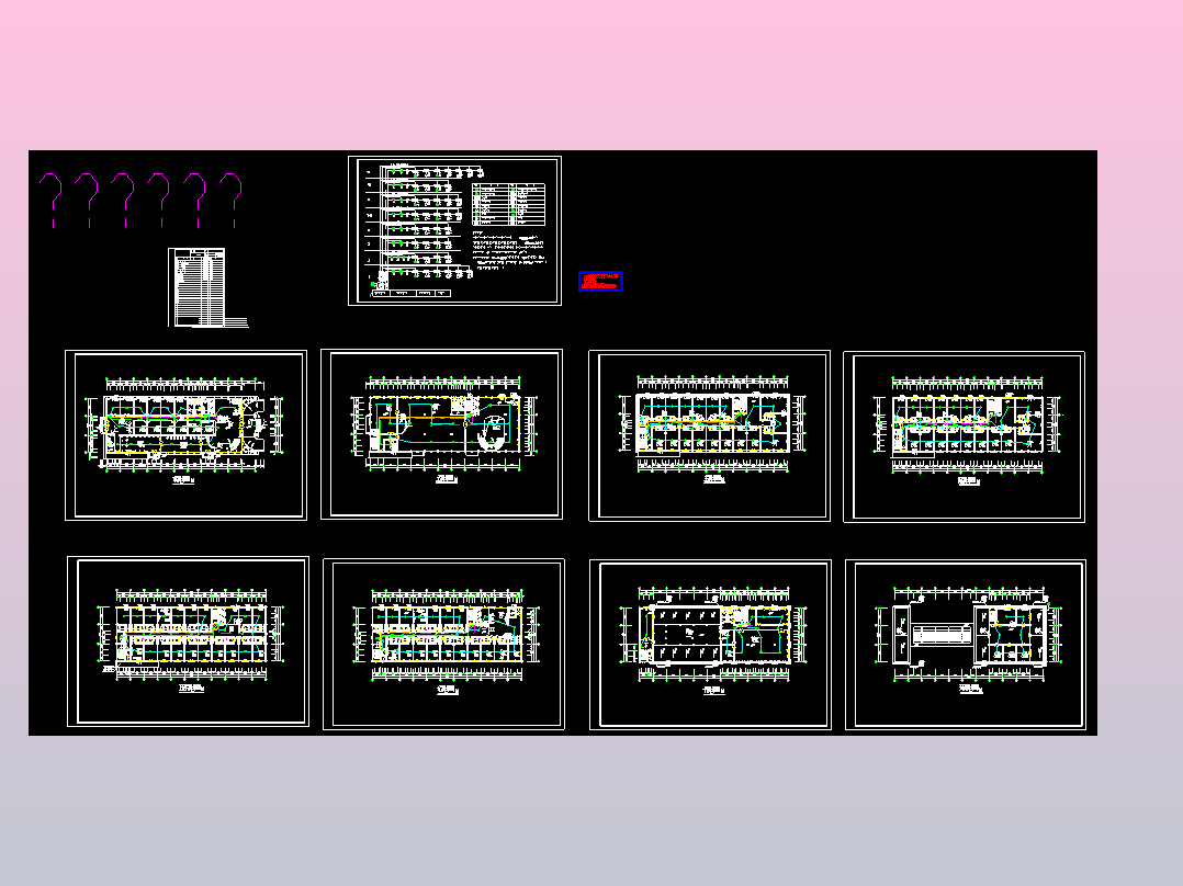 酒店消防报警图纸