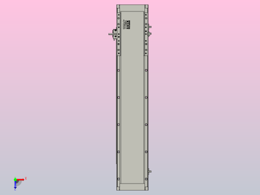 直驱直线电机轴TPA-LNP3-140-55C3-1-L540-3-C-10-N3俯视缩略图