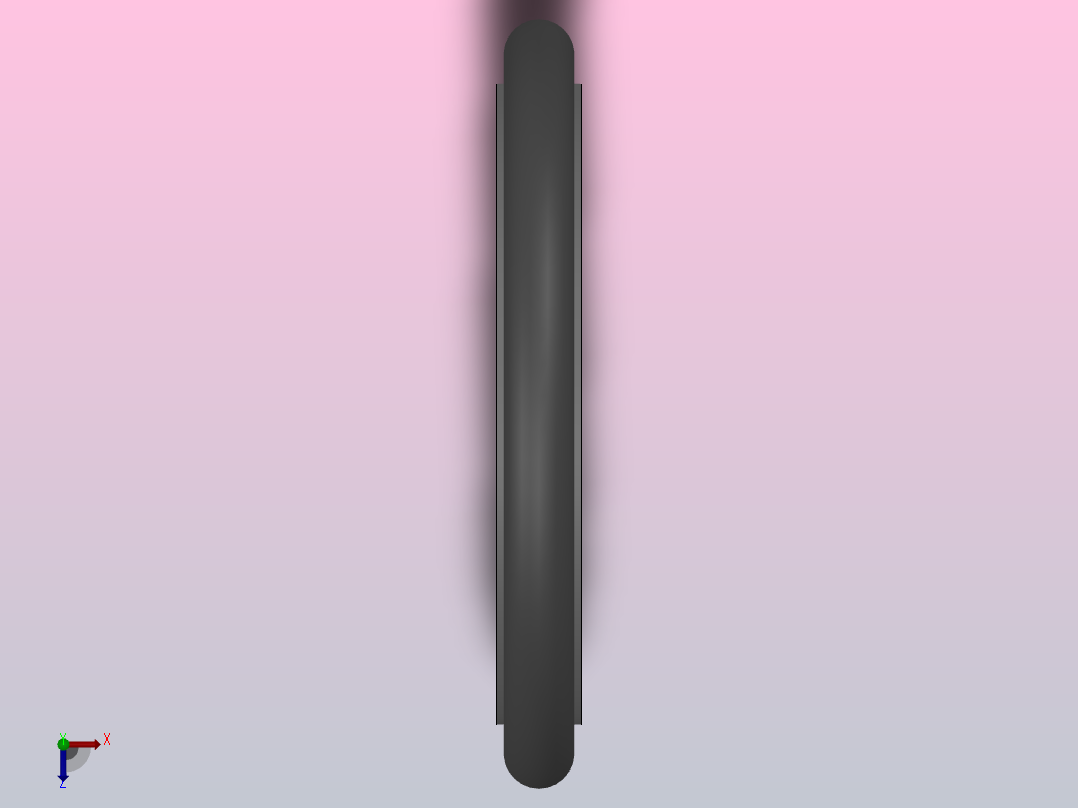 PTFE OD 型活塞杆密封(单作用）[OD026005200171C]俯视图