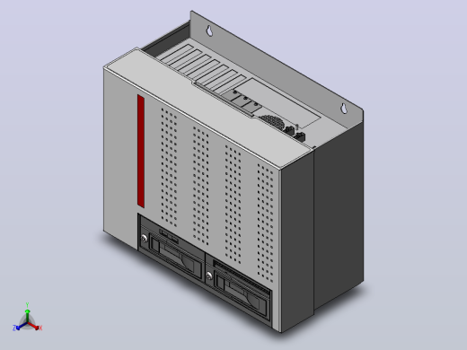C6650-24V 电源开关正等轴测缩略图
