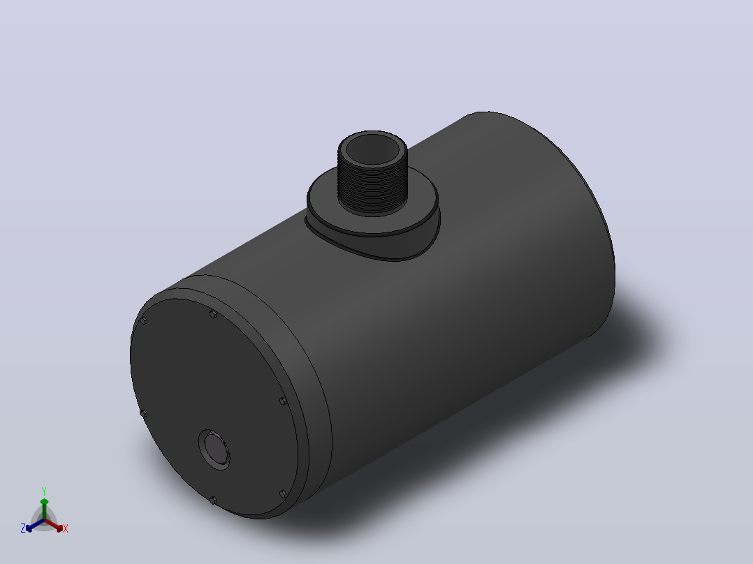 ZPW型卧式自动排污器[ZPW-L20]主视图