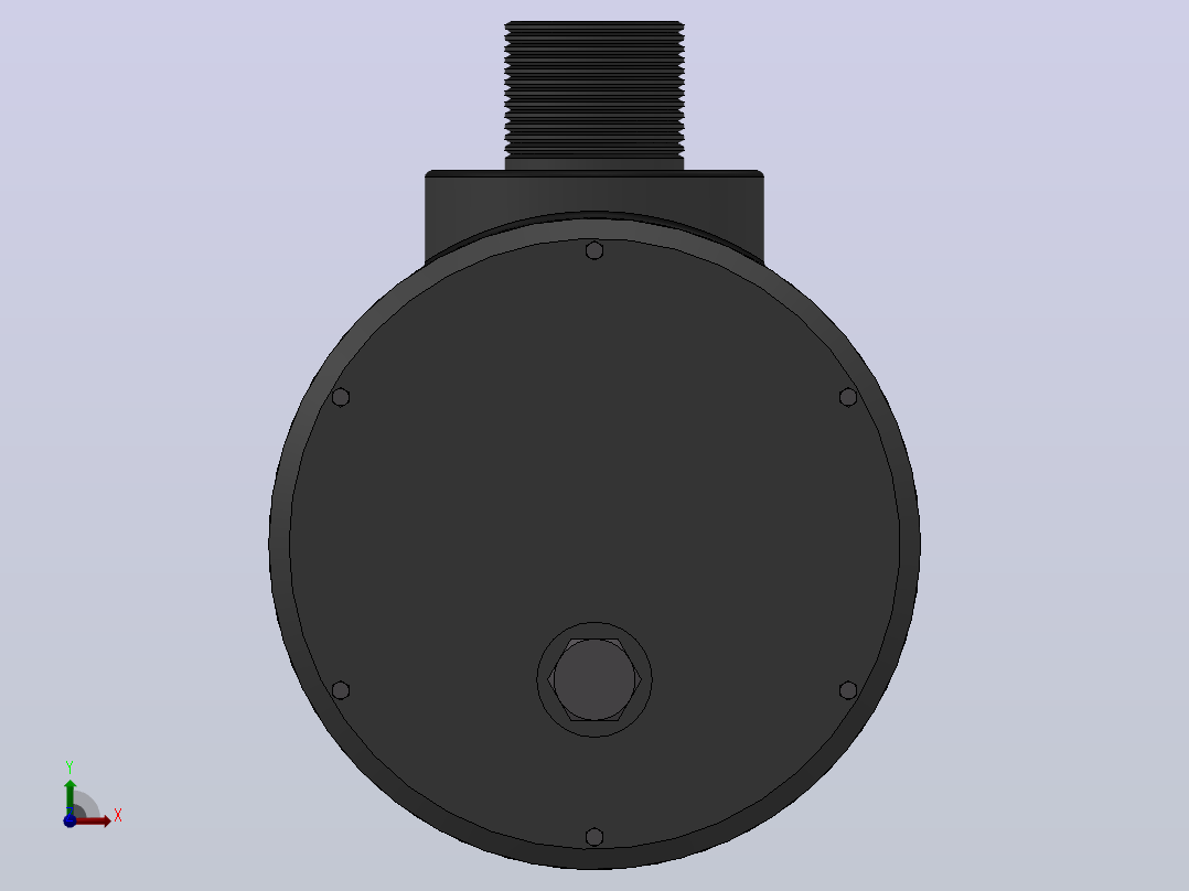 ZPW型卧式自动排污器[ZPW-L20]前视图