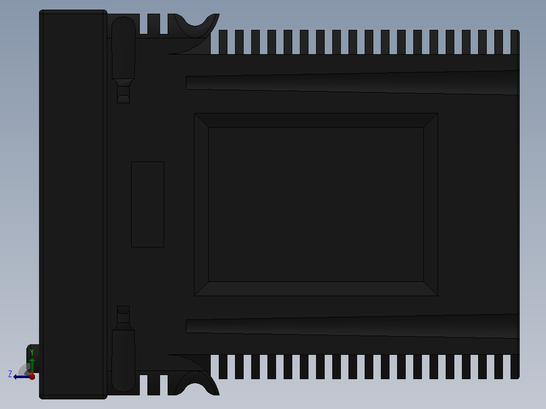 XJ-MC201D 马达保护器[XJ-MC201D 马达保护器]右视图