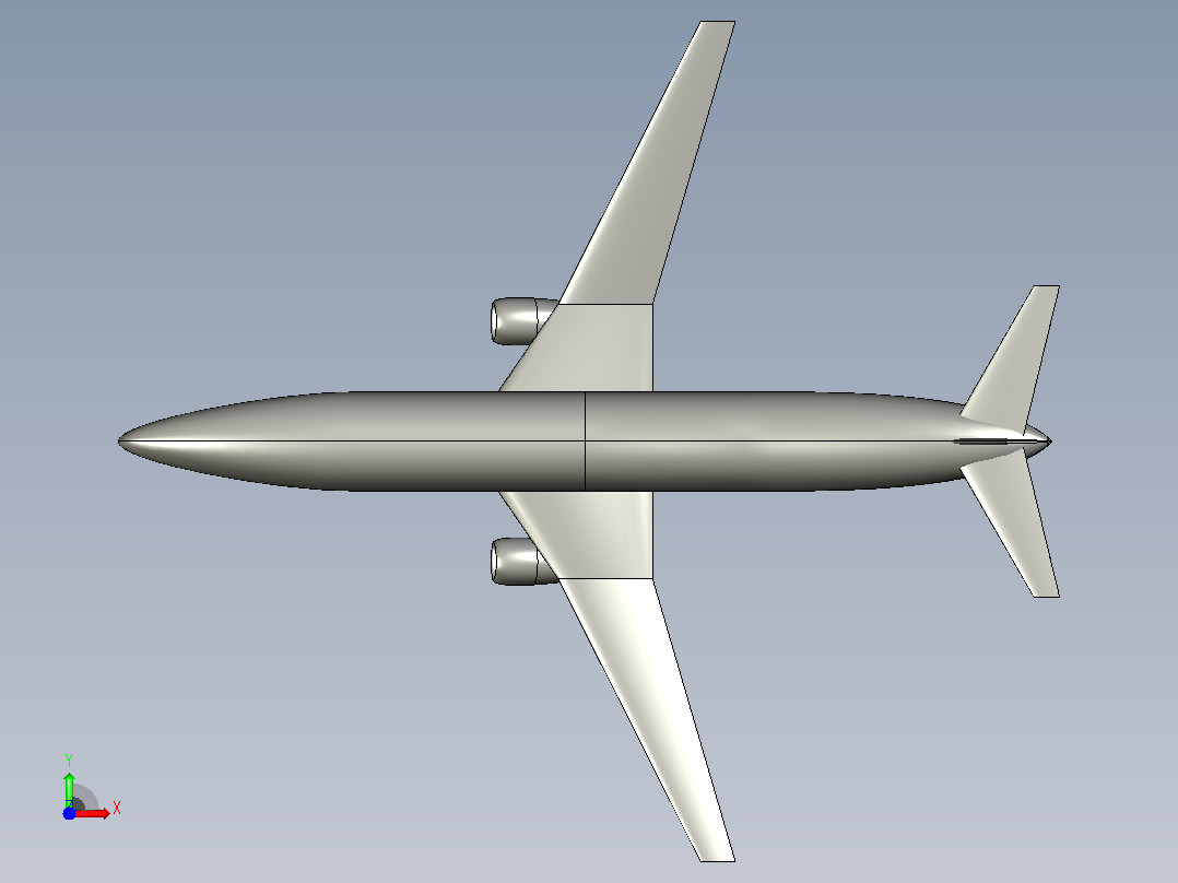 空中客车A320前视图