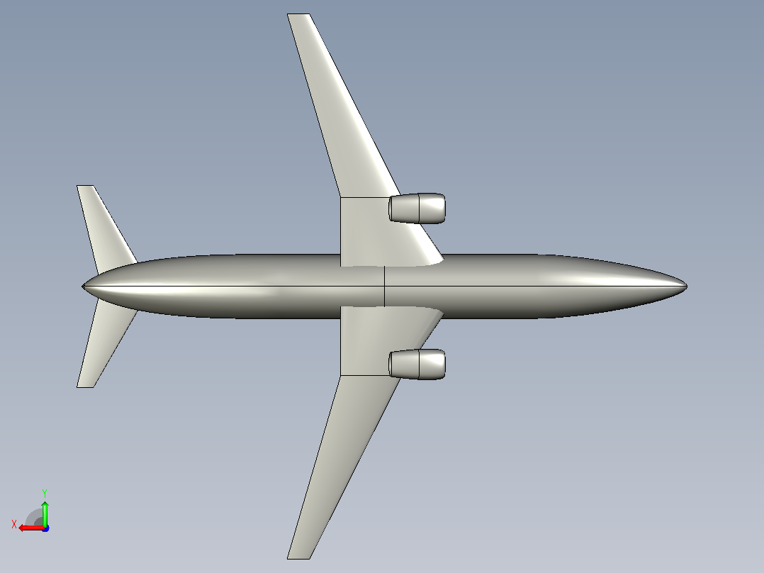 空中客车A320后视图