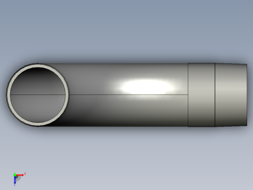 LN 90°螺纹长接头[1_1-2-90°LN]俯视缩略图
