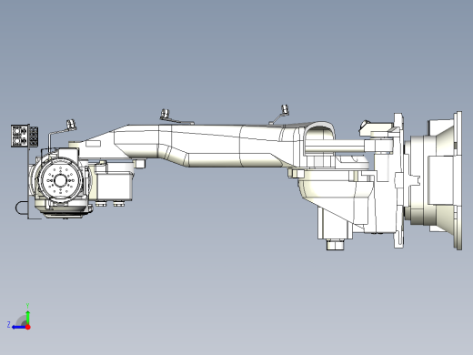 那智机器人nachi sra100 h advanced hollow arm robot右视缩略图