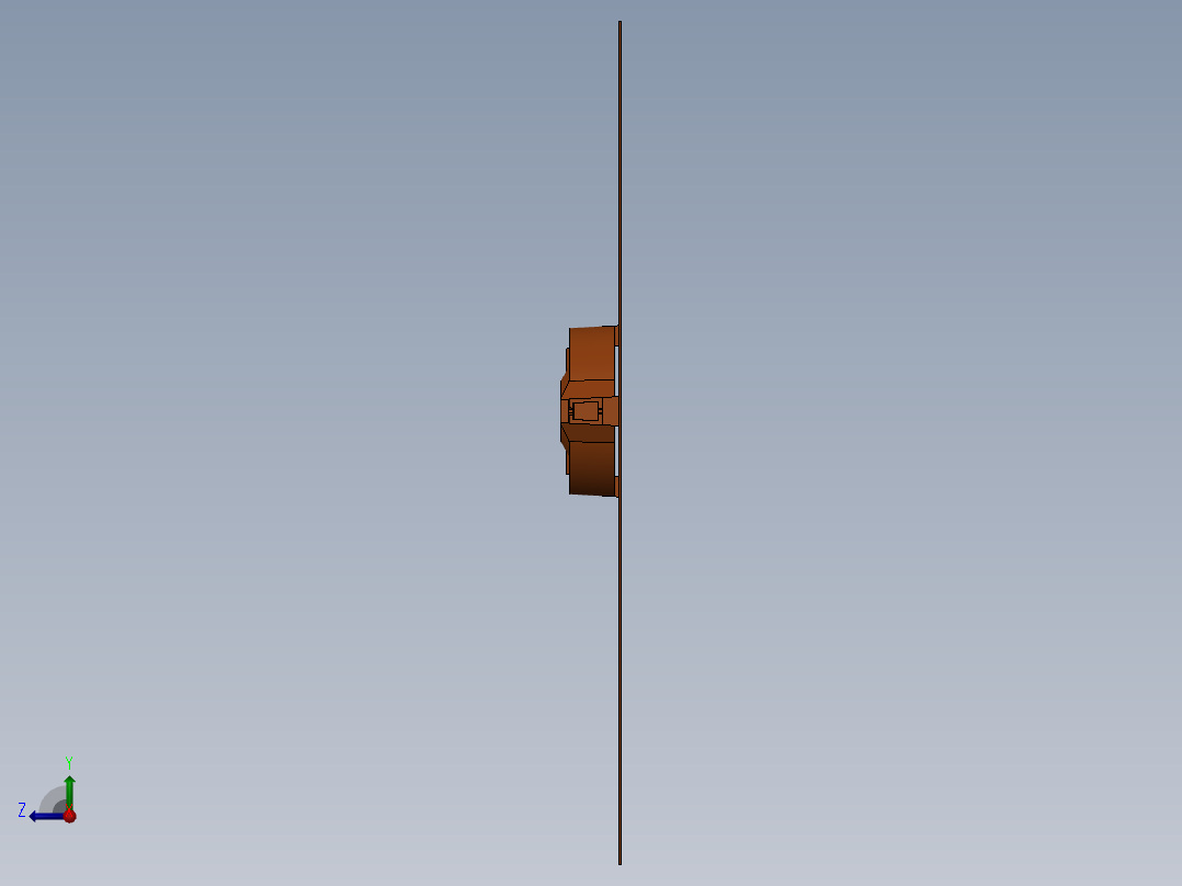 机器人的足龙3D模型右视图