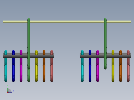 衣架左视缩略图