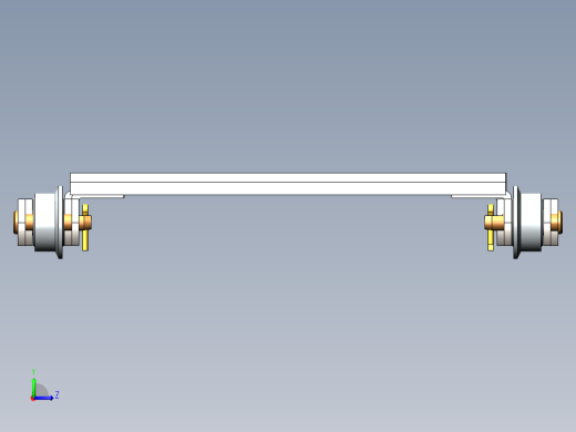 solidworks 链板输送机左视缩略图