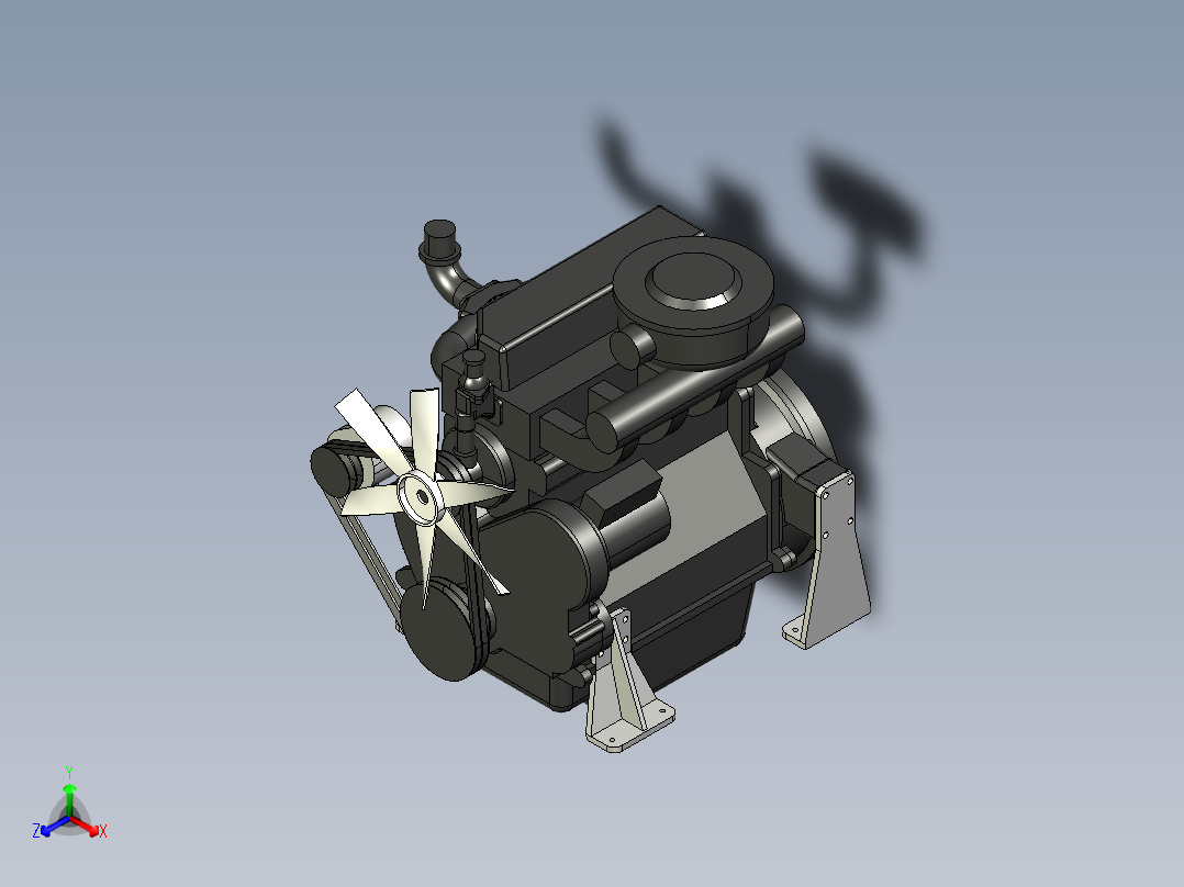 4105吨拖拉机柴油机