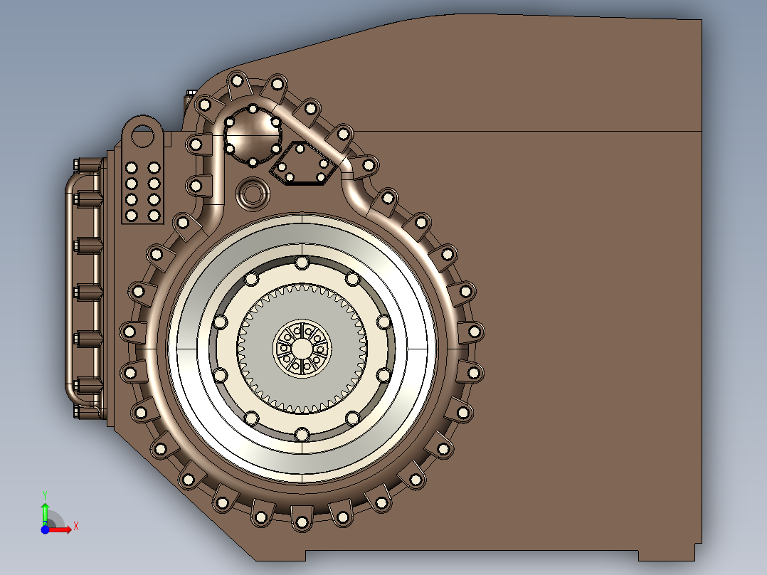 Renk-Hswl-194传动装置前视图