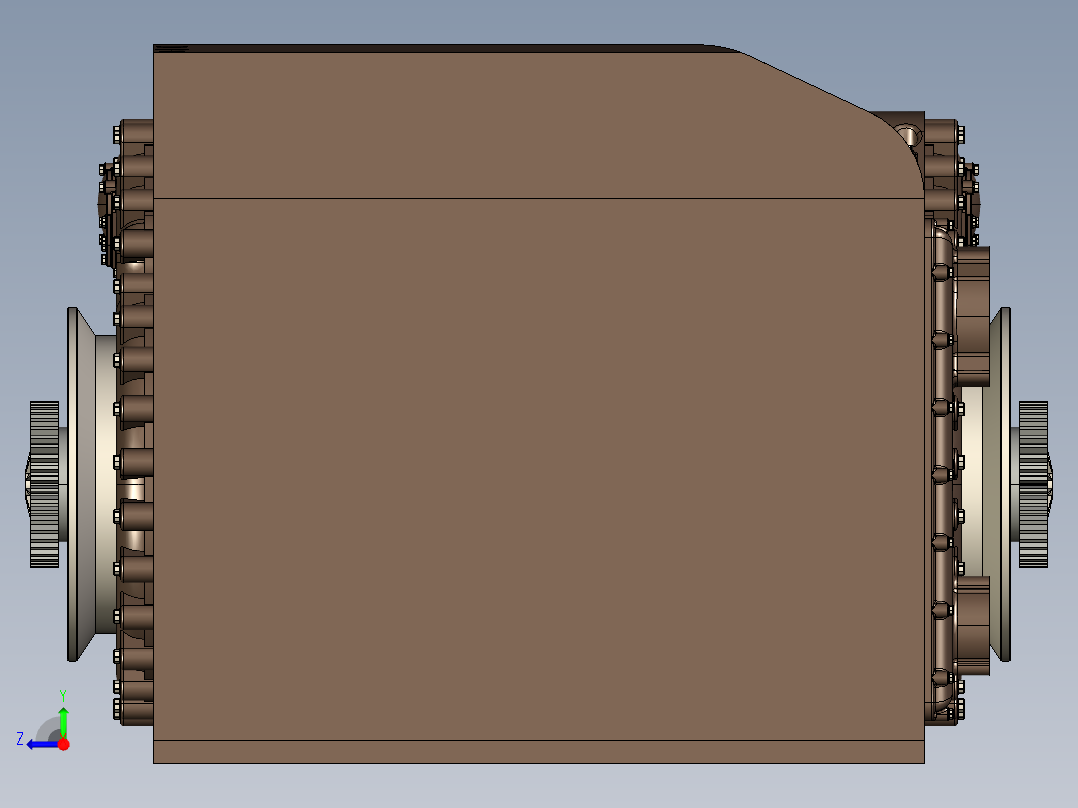 Renk-Hswl-194传动装置右视图