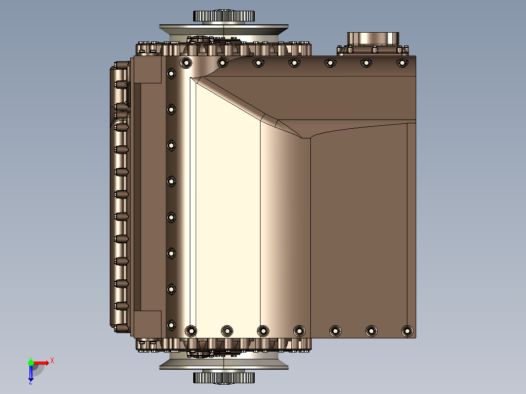 Renk-Hswl-194传动装置俯视图