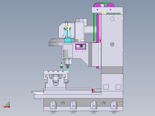 G965 立式加工中心（含参数）后视缩略图